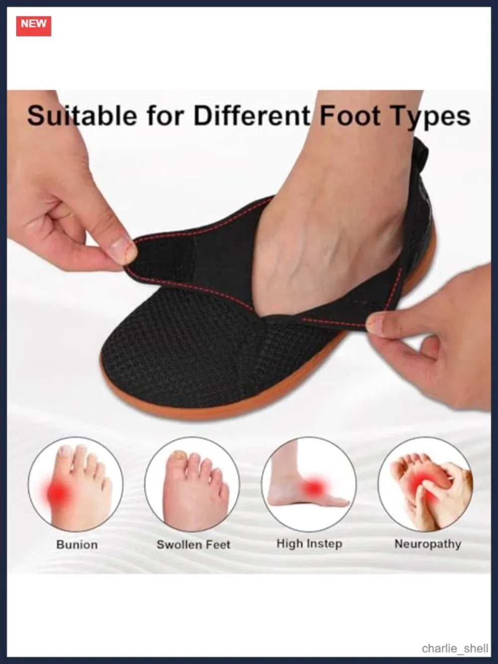 Men's Wide Toe Box Diabetic Orthopedic Walking Shoes Lightweight Zero Drop